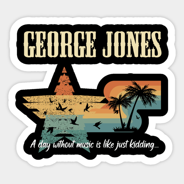 STORY JONES GEORGE BAND Sticker by growing.std